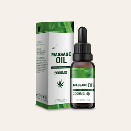 CBD Massage Oil Packaging - Image 2