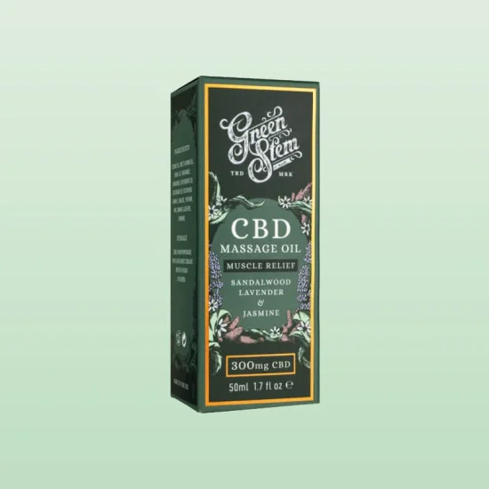 CBD Massage Oil Packaging - Image 3