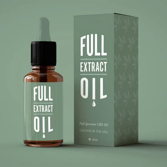 CBD Oil Packaging