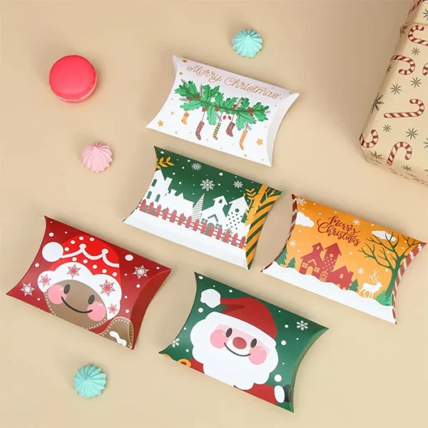 Christmas Pillow Boxes