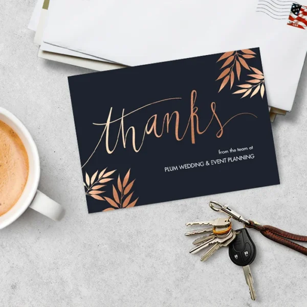 Custom Thank You Cards