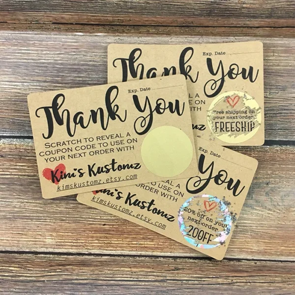 Custom Thank You Cards - Image 2