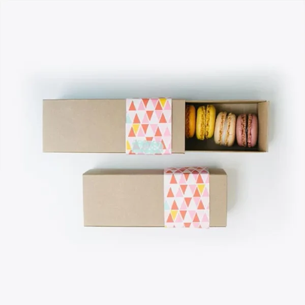 Kraft Macaron Boxes - Image 4