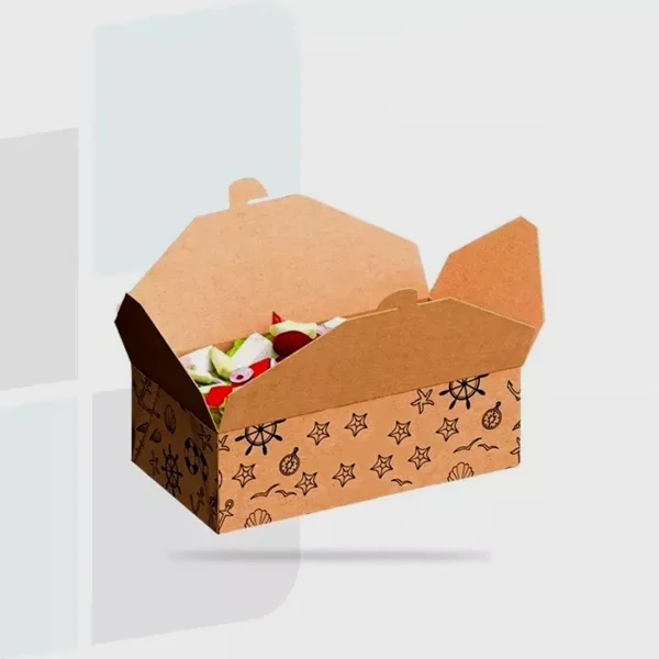 Kraft Take Out Boxes - Image 2