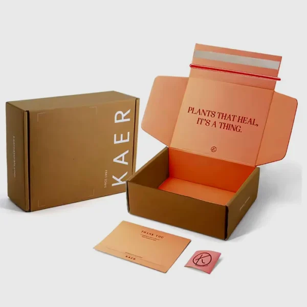 Mailer Boxes with Tear Strip