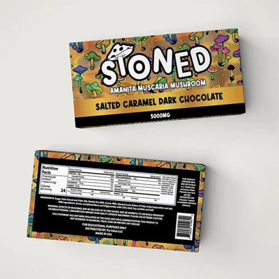 Mushroom Chocolate Bar Packaging - Image 2