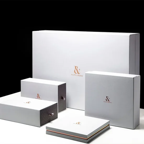   White Rigid Gift Boxes